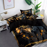NNEDSZ Nature-Inspired Floral Duvet Cover Set - Hypoallergenic Fabric-Queen
