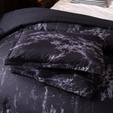NNEDSZ Bold Geometric Print Duvet Cover Set - Eco-Friendly Material-King