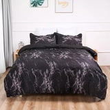 NNEDSZ Bold Geometric Print Duvet Cover Set - Eco-Friendly Material-Super King