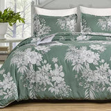 NNEDSZ Vintage Floral Duvet Cover Set - Reversible Design-Queen