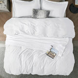 NNEDSZ Serene Tones Pastel Duvet Cover Set - Quick-Dry Fabric-King