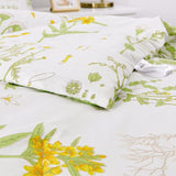 NNEDSZ Vintage Delicate green bloom 3 Pc Comforter & Pillow Cover Set
