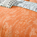 NNEDSZ Charming Autumn Warm oranage 3 Pc Comforter & Pillow Cover Set