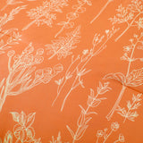 NNEDSZ Charming Autumn Warm oranage 3 Pc Comforter & Pillow Cover Set