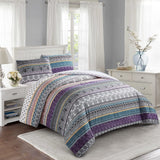 NNEDSZ Whimsical Winter Frosty Elegant 3 Pc Comforter & Pillow Cover Set
