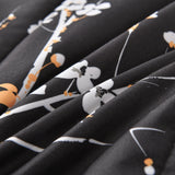NNEDSZ Soft Leaves Comforter Set, King Size, Quilted Bedding with Pillowcases