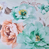 NNEDSZ Warm Floral Comforter Set, King Size, Cozy Quilted Bedding with Pillowcases