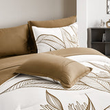 NNEDSZ SOFT Floral Comforter Set, King Size, Plush Winter Bedding with Pillowcases