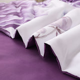 NNEDSZ Elegant Floral Comforter Set, King Size, Warm Quilted Bedding with Pillowcases