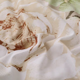 NNEDSZ Cozy Floral Comforter Set, King Size, Quilted Warm Bedding with Pillowcases