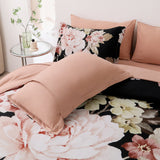 NNEDSZ Soft Floral Comforter Set, King Size, Quilted Warm Bedding with Pillowcases