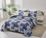 NNEDSZ Zesty Quilted bedspread and pillowcovers set: Energize Your Bedroom Decor - Queen size