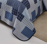 NNEDSZ Zesty Quilted bedspread and pillowcovers set: Energize Your Bedroom Decor - Queen size