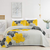 NNEDSZ Delicate Quilted Coverlet and Pillowcases Set: Soft Touch for a Restful Night - Queen size