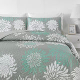 NNEDSZ Elegant Quilted Bedspread and Pillowcases Set: Infuse Your Bedroom with Charm - Queen size