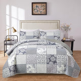 NNEDSZ Nurturing Quilted Coverlet and Pillowcases Set: Perfect for Restful Sleep - Queen size