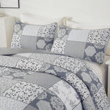 NNEDSZ Nurturing Quilted Coverlet and Pillowcases Set: Perfect for Restful Sleep - Queen size