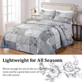 NNEDSZ Nurturing Quilted Coverlet and Pillowcases Set: Perfect for Restful Sleep - Queen size