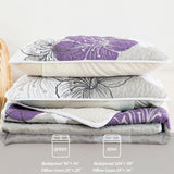 NNEDSZ Serene Quilted bedspread and pillowcovers set: Enjoy Tranquil Comfort - Queen size
