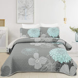 NNEDSZ Opulent Quilted Coverlet and Pillowcases Set: The Ultimate in Bedroom Luxury - Queen size