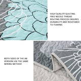 NNEDSZ Opulent Quilted Coverlet and Pillowcases Set: The Ultimate in Bedroom Luxury - Queen size
