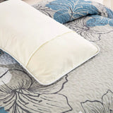 NNEDSZ Intricate Quilted Coverlet and Pillowcases Set: Artistry in Every Stitch - Queen size