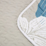 NNEDSZ Intricate Quilted Coverlet and Pillowcases Set: Artistry in Every Stitch - Queen size