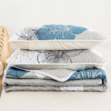 NNEDSZ Intricate Quilted Coverlet and Pillowcases Set: Artistry in Every Stitch - Queen size