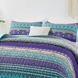 NNEDSZ Tranquil Quilted coverlet and pillowcovers set: Perfect for Relaxation - Queen size