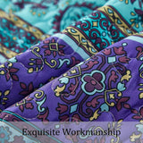 NNEDSZ Tranquil Quilted coverlet and pillowcovers set: Perfect for Relaxation - Queen size