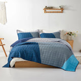 NNEDSZ Harmonious Quilted Coverlet and Pillowcases Set: Unites Comfort and Aesthetics - Queen size