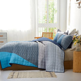 NNEDSZ Harmonious Quilted Coverlet and Pillowcases Set: Unites Comfort and Aesthetics - Queen size