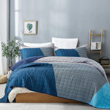 NNEDSZ Harmonious Quilted Coverlet and Pillowcases Set: Unites Comfort and Aesthetics - Queen size