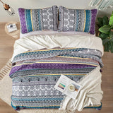 NNEDSZ Aesthetic Quilted Bedspread and Pillowcases Set: Unify Your Bedroom's Look - Queen size