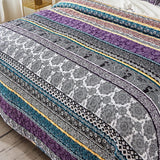 NNEDSZ Aesthetic Quilted Bedspread and Pillowcases Set: Unify Your Bedroom's Look - Queen size
