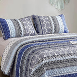 NNEDSZ Sophisticated Quilted Coverlet and Pillowcases Set: A Timeless Addition - Queen size