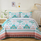 NNEDSZ Opulent Quilted bedspread and pillowcovers set: Add a Touch of Elegance - Queen size