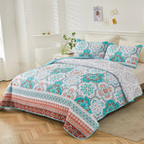 NNEDSZ Opulent Quilted bedspread and pillowcovers set: Add a Touch of Elegance - Queen size