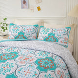 NNEDSZ Opulent Quilted bedspread and pillowcovers set: Add a Touch of Elegance - Queen size