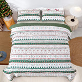 NNEDSZ Cozy Christmas Eve Queen Bedspread Set
