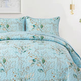 NNEDSZ Heavenly Quilted coverlet and pillowcovers set: Cozy and Warm - Queen size