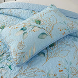 NNEDSZ Heavenly Quilted coverlet and pillowcovers set: Cozy and Warm - Queen size