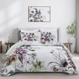 NNEDSZ Deluxe Quilted Bedspread and Pillowcases Set: Infuse Your Bedroom with Style - Queen size