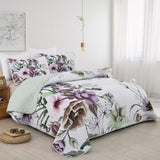 NNEDSZ Deluxe Quilted Bedspread and Pillowcases Set: Infuse Your Bedroom with Style - Queen size