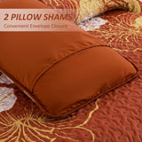 NNEDSZ Toasty Quilted bedspread and pillowcovers set: Perfect for Cold Nights - Queen size
