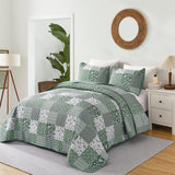 NNEDSZ Delightful Quilted bedspread and pillowcovers set: Indulge in Comfort - Queen size