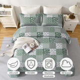 NNEDSZ Delightful Quilted bedspread and pillowcovers set: Indulge in Comfort - Queen size
