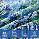 NNEDSZ Richly Textured Quilted Coverlet and Pillowcases Set: Embrace the Comfort - Queen size