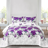 NNEDSZ Eclectic Quilted coverlet and pillowcovers set: Add Unique Flair - Queen size