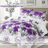 NNEDSZ Eclectic Quilted coverlet and pillowcovers set: Add Unique Flair - Queen size
